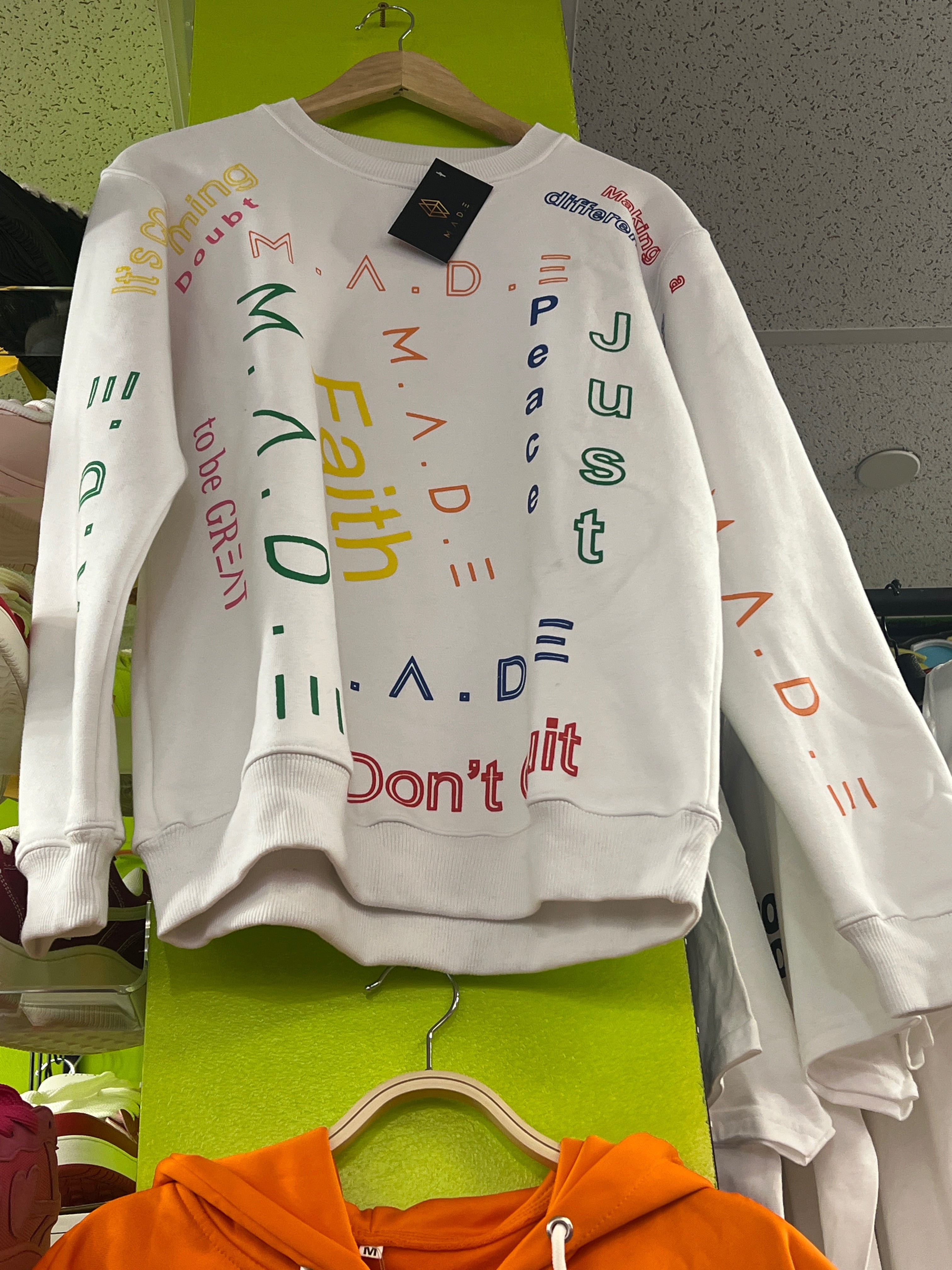 M.A.D.E Kids Long Sleeve Sweatshirt