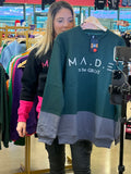 M.A.D.E Embroidered Fleece Sweatshirt