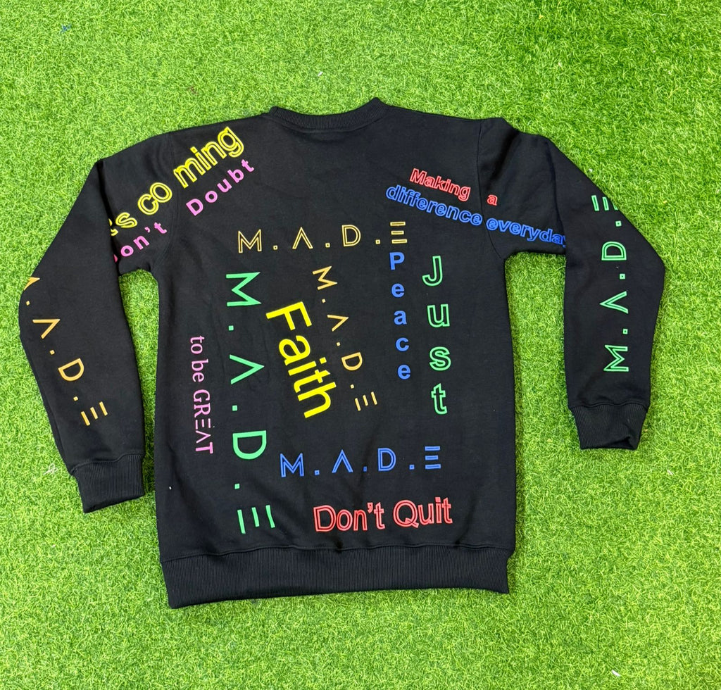 M.A.D.E Kids Long Sleeve Sweatshirt